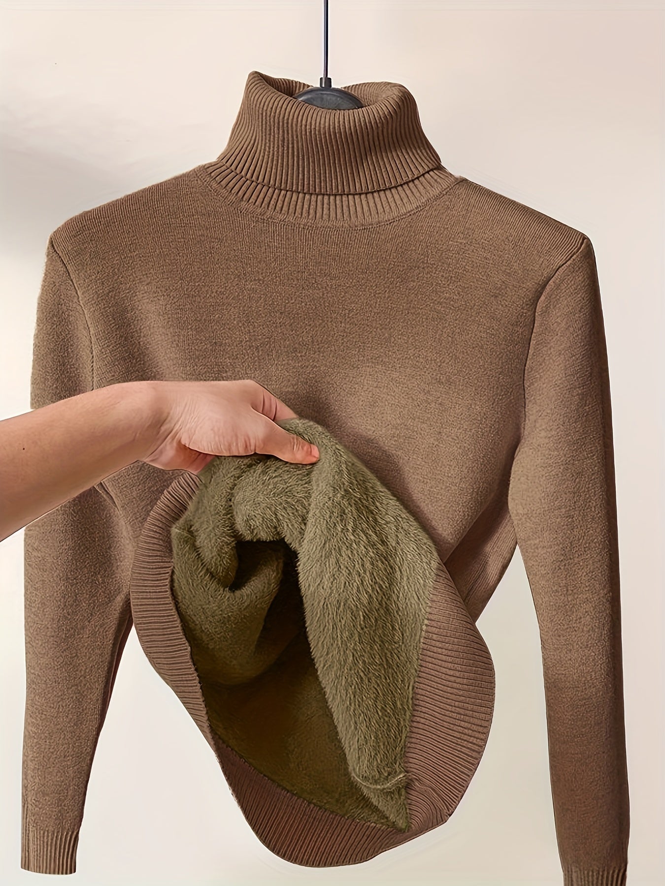 Long Sleeve Turtleneck Sweater