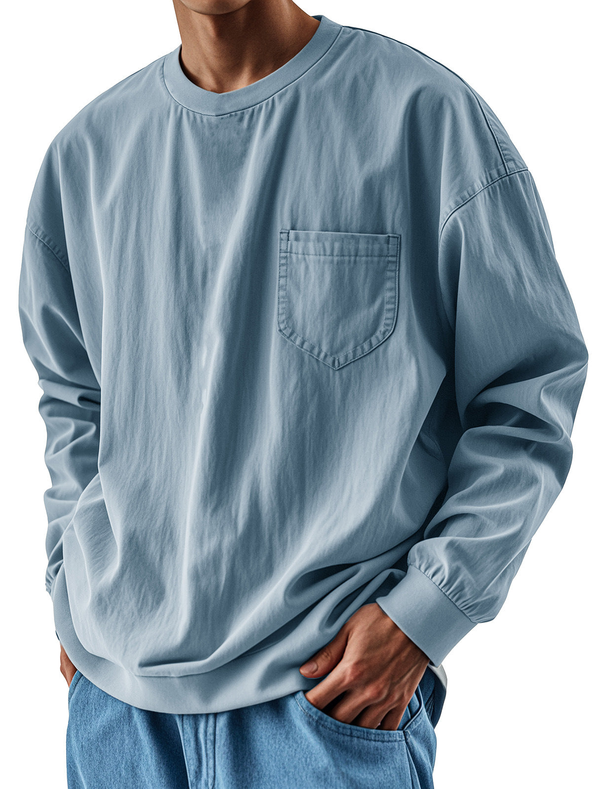 Men's collared shirt