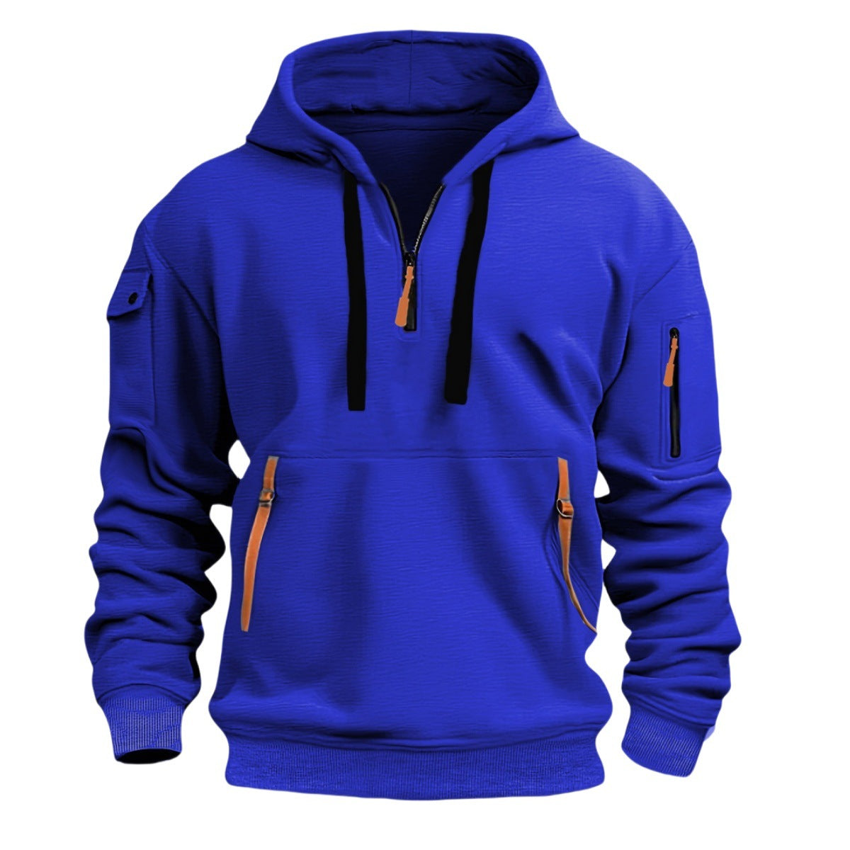Everyday Zippered Pocket Hoodie Comfort