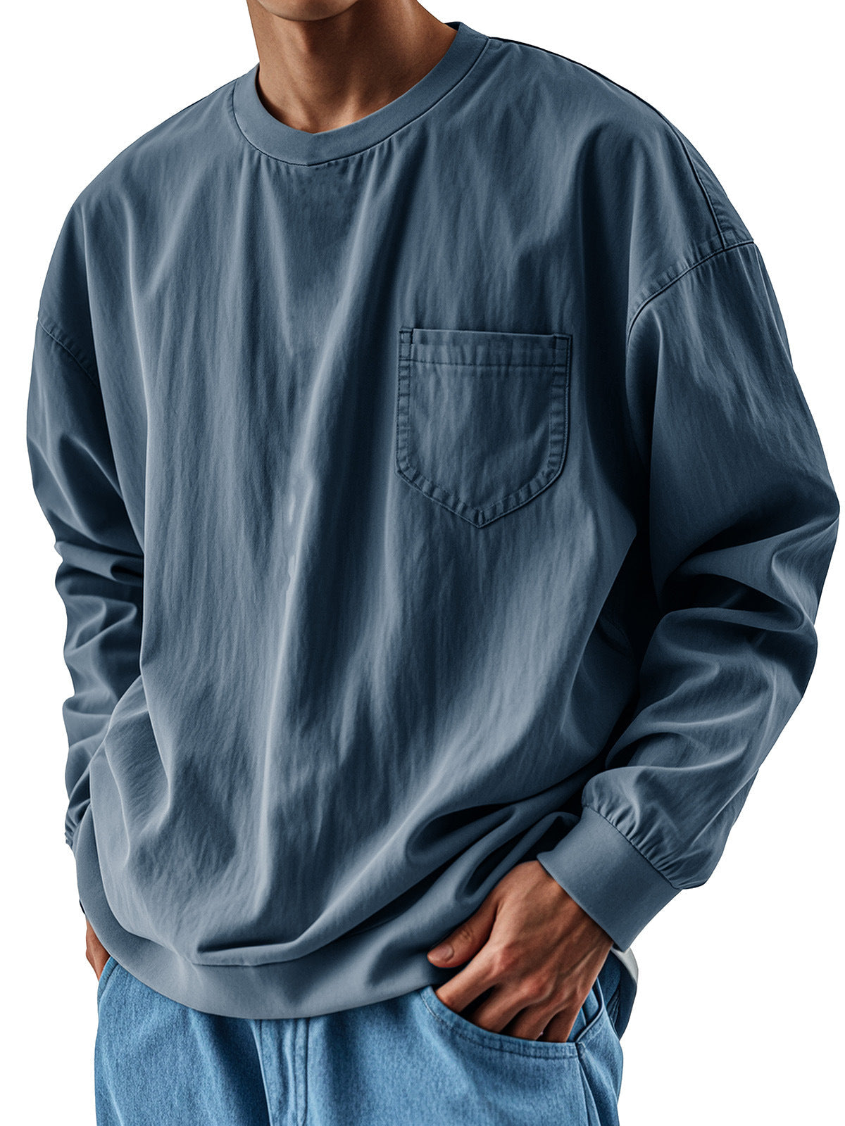 Men's collared shirt