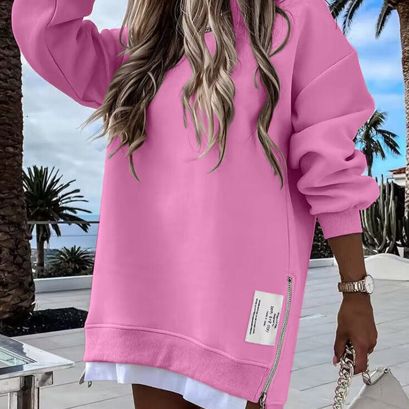 Knitted sweater dress