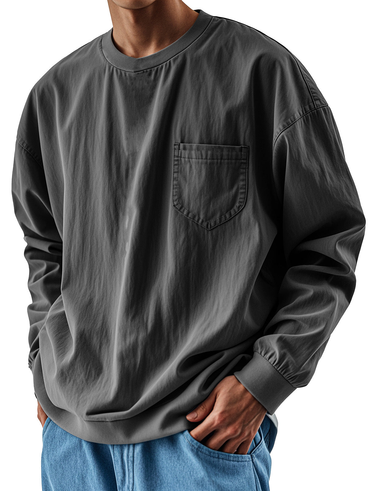 Men's collared shirt